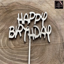 Topper "Happy Birthday"