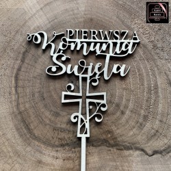 Topper "PIERWSZA Komunia...