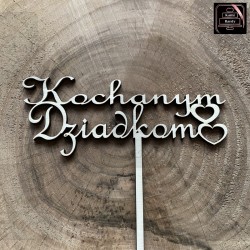 Topper "Kochanym Dziadkom"...