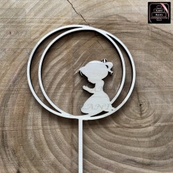 Topper - dziewczynka, koła