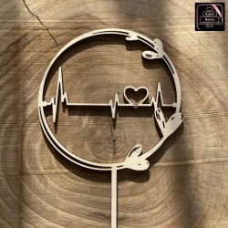 Topper - linia życia, koła,...