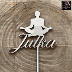 Topper "Julka" kwiat lotosu