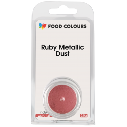 Metallic Dust 2,5g - Ruby