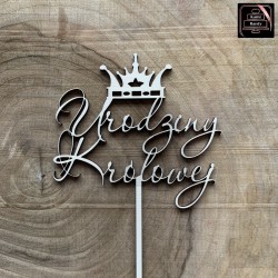 Topper "Urodziny Królowej"...