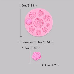 Forma silikonowa - Róża