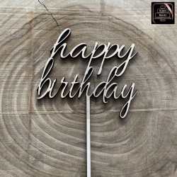 Topper "happy birthday"