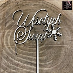 Topper "Wesołych Świąt"...