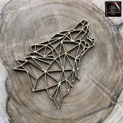 Topper dekor - wilk...