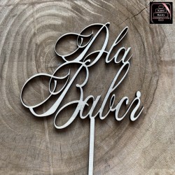 Topper "Dla Babci"