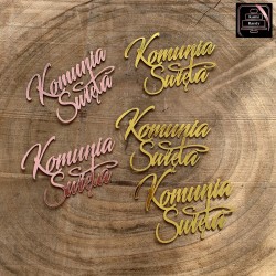 Dekor  papierowy Komunia...