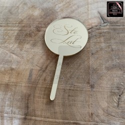 topper mini "Sto lat"