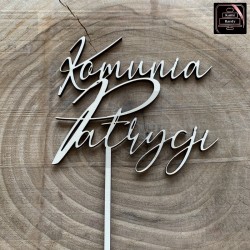 Topper Komunia +imię