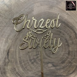 Topper "Chrzest Święty"+ imię