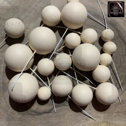 Kulki na piku - Ivory