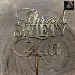Topper "Chrzest ŚWIĘTY Zosi"